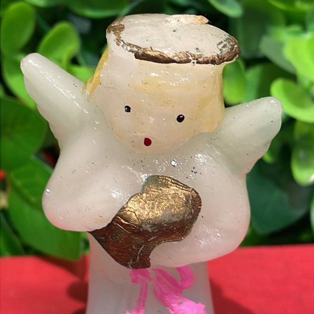 Vintage angel candle - Picture 8 of 8